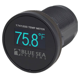 Blue Sea 1741200 Mini OLED Temperature Monitor - Blue [1741200] - Meters & Monitoring