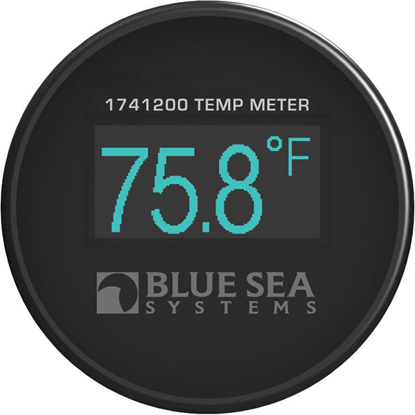 Blue Sea 1741200 Mini OLED Temperature Monitor - Blue [1741200] - Meters & Monitoring