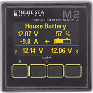 Blue Sea 1830 M2 DC SoC State of Charge Monitor [1830] - Meters & Monitoring