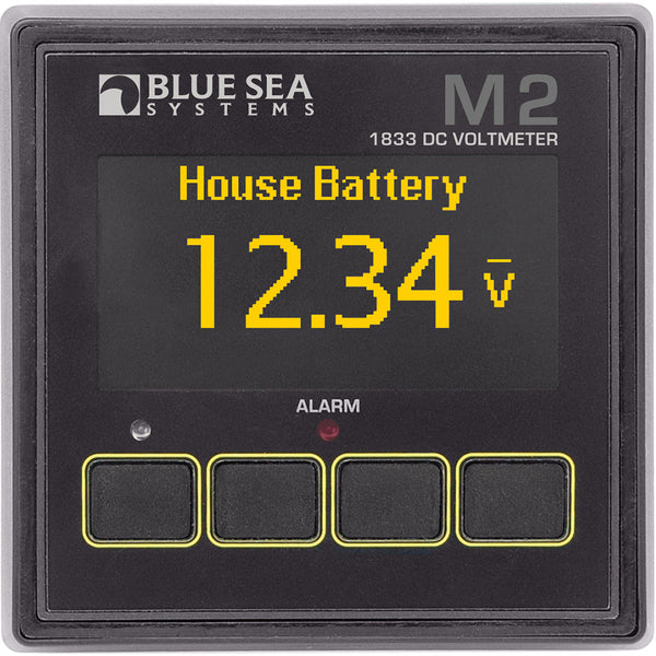 Blue Sea 1833 M2 DC Voltmeter [1833] - Meters & Monitoring