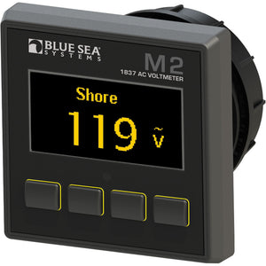 Blue Sea 1837 M2 AC Voltmeter [1837] - Meters & Monitoring