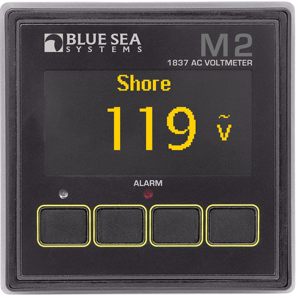 Blue Sea 1837 M2 AC Voltmeter [1837] - Meters & Monitoring