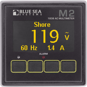 Blue Sea 1838 M2 AC Multimeter [1838] - Meters & Monitoring