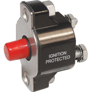 Blue Sea 2143 Medium Duty Push Button Reset-Only - 60A [2143] - Circuit Breakers