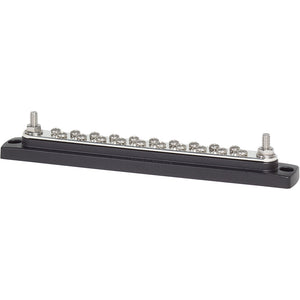 Blue Sea 2302 150AMP Common BusBar 20 x 8-32 Screw Terminal [2302] - Busbars Connectors & Insulators