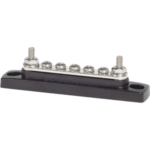 Blue Sea 2304 MiniBus 100 Ampere Common BusBar 5 x 8-32 Screw Terminal [2304] - Busbars Connectors & Insulators