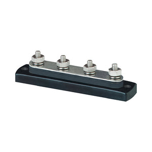 Blue Sea 2305 MiniBus 100 Ampere Common BusBar 4 x 10-32 Stud Terminal [2305] - Busbars Connectors & Insulators