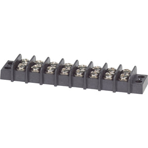 Blue Sea 2408 Terminal Block 20AMP - 8 Circuit [2408] - Busbars Connectors & Insulators