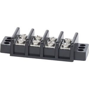 Blue Sea 2504 Terminal Block 30AMP - 4 Circuit [2504] - Busbars Connectors & Insulators