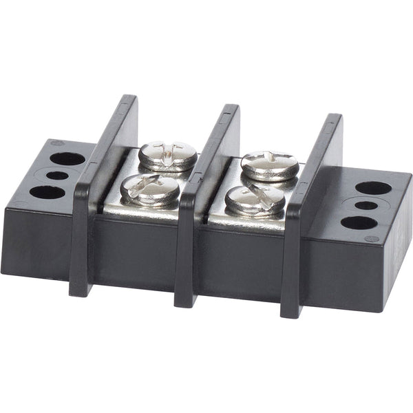 Blue Sea 2602 Terminal Block 65AMP - 2 Circuit [2602] - Busbars Connectors & Insulators