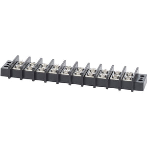 Blue Sea 2610 Terminal Block 65AMP - 10 Circuit [2610] - Busbars Connectors & Insulators