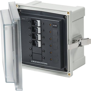 Blue Sea 3135 - SMS Panel Enclosure w/UL Main 3 Branch (12/24V) - 12/24V DC [3135] - Electrical Panels