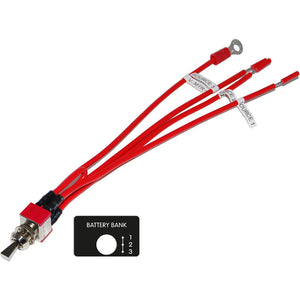 Blue Sea 4141 Switch Meter Toggle SPTT On-On-On [4141] - Switches & Accessories