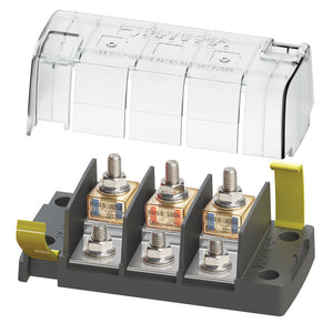 Blue Sea 5194 MRBF Surface Mount 3 Circuit Fuse Block - Independent Source [5194] - Fuse Blocks & Fuses