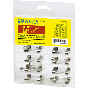 Blue Sea 5289 AGC Fuse Kit - 41-Piece [5289] - Fuse Blocks & Fuses