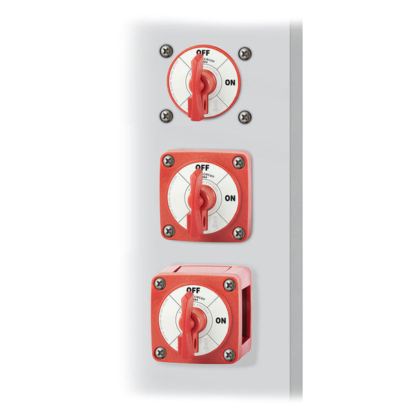 Blue Sea 6004 Single Circuit ON-OFF w/Locking Key - Red [6004] - Battery Management