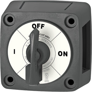 Blue Sea 6004200 Single Circuit ON-OFF w/Locking Key - Black [6004200] - Battery Management