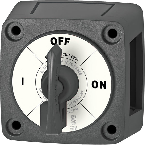 Blue Sea 6004200 Single Circuit ON-OFF w/Locking Key - Black [6004200] - Battery Management