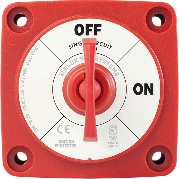 Blue Sea 6005 m-Series (Mini) Battery Switch Single Circuit ON/OFF [6005] - Battery Management