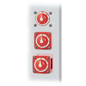 Blue Sea 6006 m-Series (Mini) Battery Switch Single Circuit ON/OFF Red [6006] - Battery Management