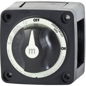 Blue Sea 6006200 Battery Switch Mini ON/OFF - Black [6006200] - Battery Management