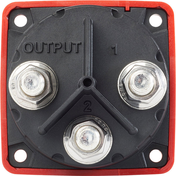 Blue Sea 6007 m-Series (Mini) Battery Switch Selector Four Position Red [6007] - Battery Management