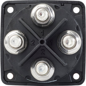 Blue Sea 6011200 m-Series Battery Switch Dual Circuit Plus - Black [6011200] - Battery Management