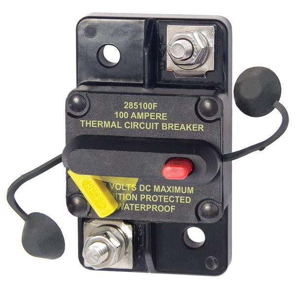 Blue Sea 7187 100 Amp Circuit Breaker Surface Mount 285 Series [7187] - Circuit Breakers