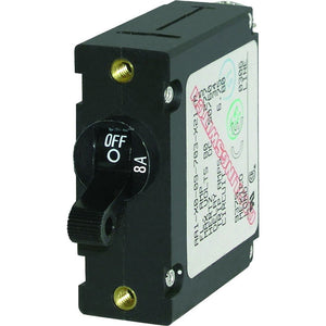 Blue Sea 7347 AC/DC Single Pole Magnetic World Circuit Breaker - 8 AMP [7347] - Circuit Breakers