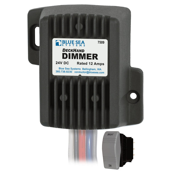 Blue Sea 7509 DeckHand Dimmer - 12 Amp/24V [7509] - Switches & Accessories