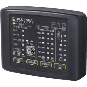 Blue Sea 7520 P12 LED Remote f/Battery Chargers [7520] - Battery Chargers