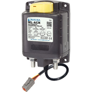 Blue Sea 7622100 ML ACR Charging Relay 12V 500A w/Manual Control Deutsch Connector [7622100] - Battery Management