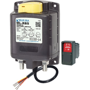 Blue Sea 7700 ML-Series Remote Battery Switch w/Manual Control 12VDC [7700] - Battery Management