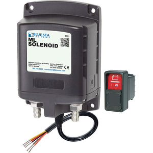 Blue Sea 7701 ML-Series Solenoid w/Contura Switch 12VDC [7701] - Battery Management