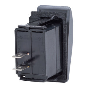 Blue Sea 7930 Contura II Switch SPST Black - OFF-(ON) [7930] - Switches & Accessories
