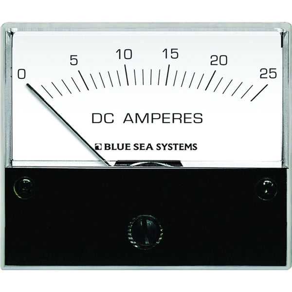 Blue Sea 8005 DC Analog Ammeter - 2-3/4’’ Face 0-25 Amperes DC [8005] - Meters & Monitoring