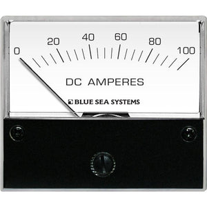 Blue Sea 8017 DC Analog Ammeter - 2-3/4’’ Face 0-100 Amperes DC [8017] - Meters & Monitoring