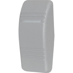 Blue Sea 8297 Contura Switch Grey Actuator - Single Lens [8297] - Switches & Accessories