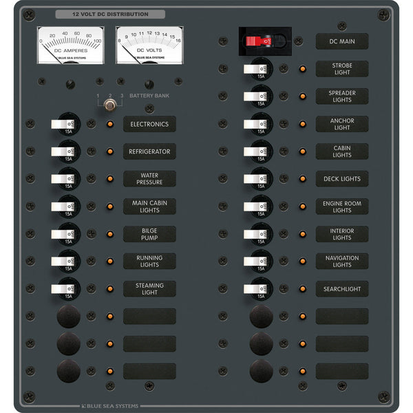 Blue Sea 8380 DC Main + 22 Position [8380] - Electrical Panels