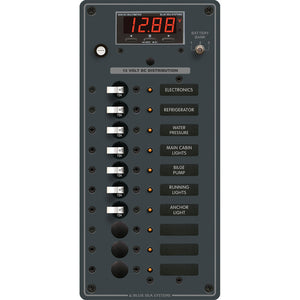 Blue Sea 8402 DC 10 Position w/Multi-Function Meter [8402] - Electrical Panels