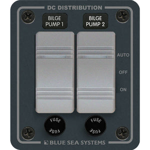 Blue Sea 8664 Contura 2 Bilge Pump Control Panel [8664] - Switches & Accessories