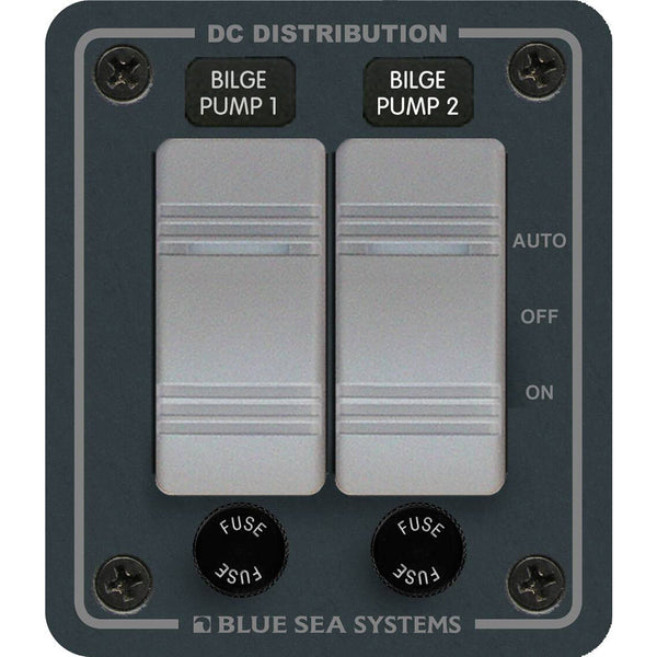 Blue Sea 8664 Contura 2 Bilge Pump Control Panel [8664] - Switches & Accessories