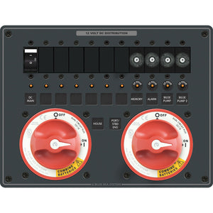 Blue Sea 8693 e-Series Dual Circuit Plus 2 5511e [8693] - Battery Management