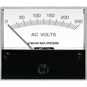 Blue Sea 9354 AC Analog Voltmeter 0-250 Volts AC [9354] - Meters & Monitoring