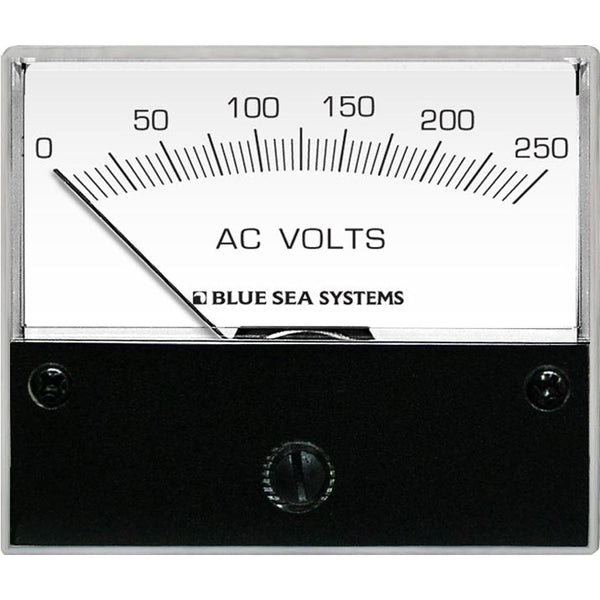 Blue Sea 9354 AC Analog Voltmeter 0-250 Volts AC [9354] - Meters & Monitoring