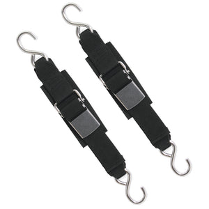 BoatBuckle Stainless Steel Kwik-Lok Transom Tie-Downs [F12066] - Tie-Downs