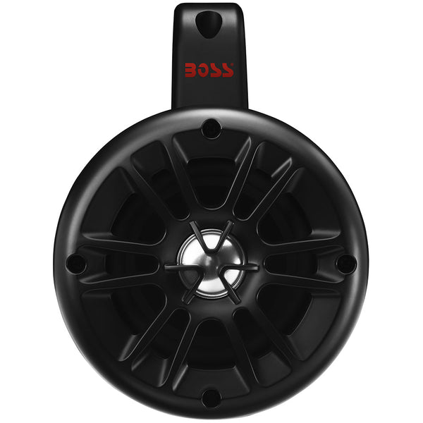 Boss Audio 4’’ BM40AMPBT Amplified Waketower Speakers - Matte Black - 500W [BM40AMPBT] - Speakers - Tower/Soundbars