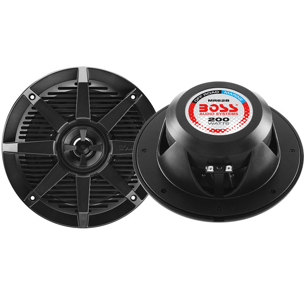 Boss Audio 6.5’’ MR62B Speaker - Black - 200W [MR62B] - Speakers