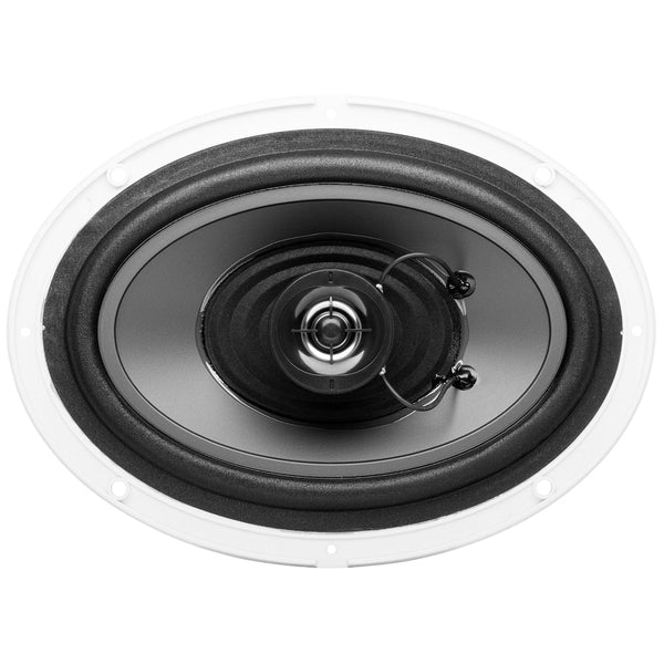 Boss Audio 6’’x 9’’ MR690 Oval Speakers - White - 350W [MR690] - Speakers