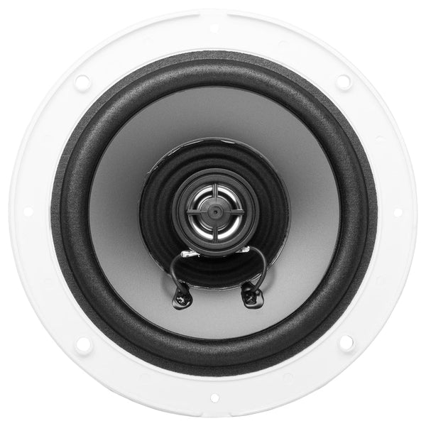 Boss Audio MR60 6.5’’ Round Speakers - White - Pair [MR60] - Speakers